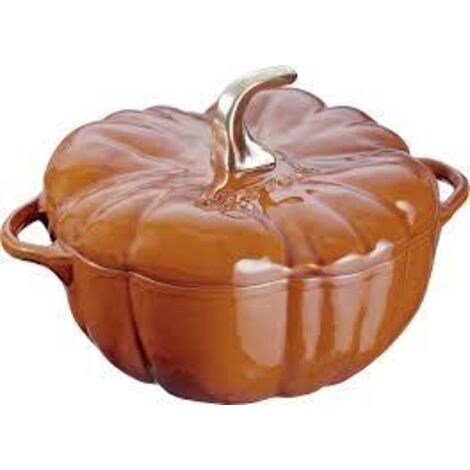 STAUB- Cocotte, fonte, orange brûlé, 3,5 qt (1/3)