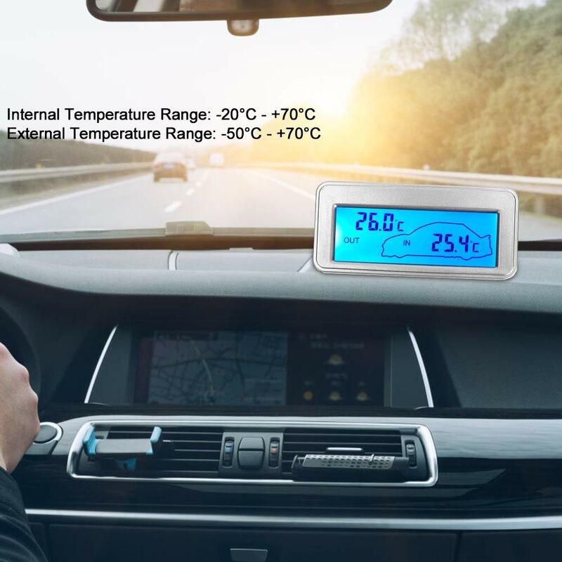 Thermomètre, Mete de température de haute qualité, 12V pour voiture de  camping-car : : Auto et Moto