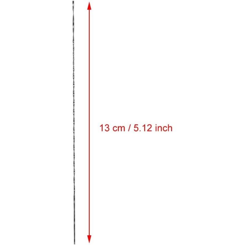 Lames De Scie à Chantourner - Lot De 12 Pièces, Acier Carbone, Numéros 1 à 8 Pour Couper Métal, Bois, Plastique