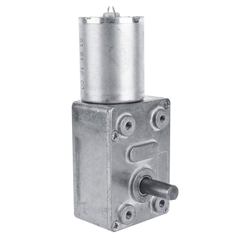 Moteur électrique DC 12V 60W - Réversible, Couple élevé, 60 Tr/min, JCF63G