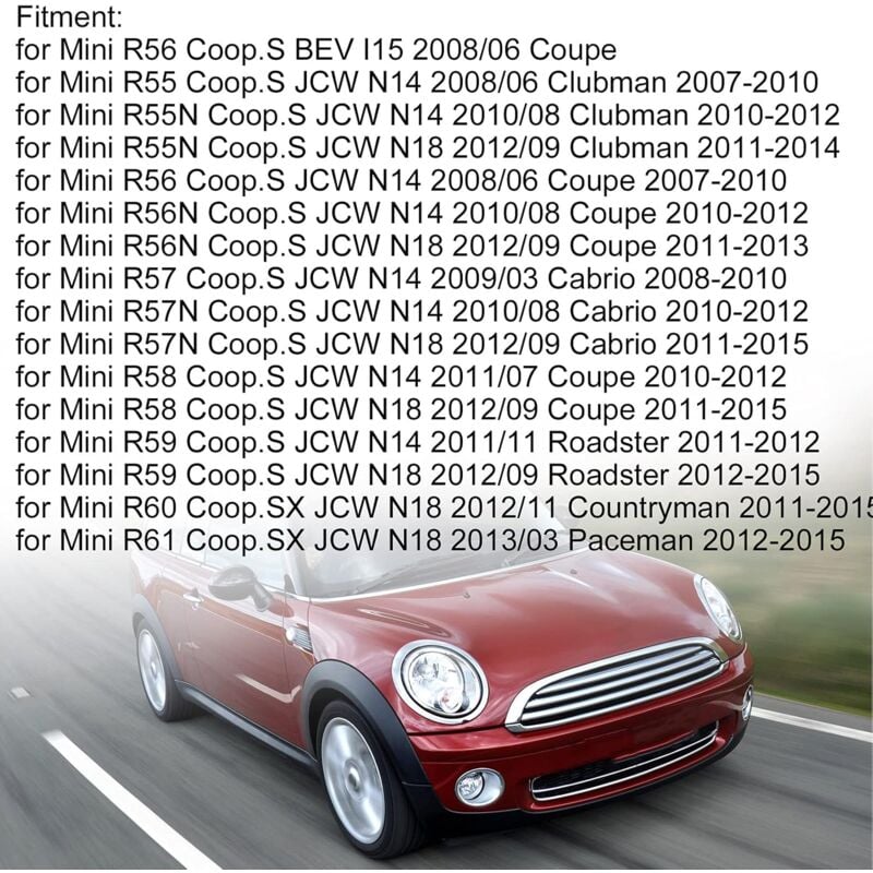 Bâche de protection compatible avec Mini Cooper cabrio (R57) pour intérieur