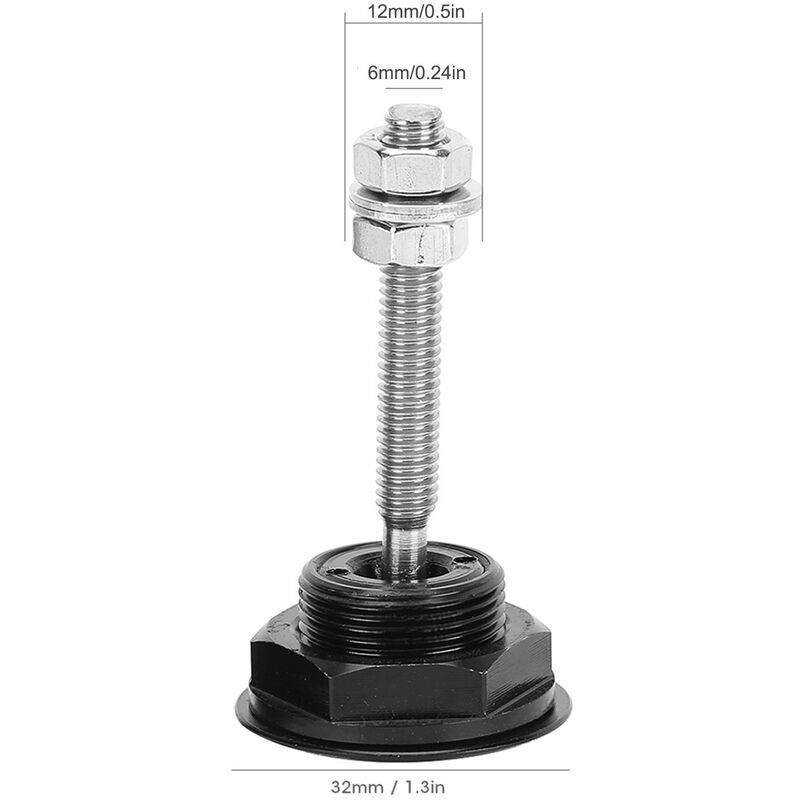 Loquet De Capot Universel à Dégagement Rapide 22mm - 2 Pièces, Bouton Poussoir, Pour Fixation Capot/Pare-chocs
