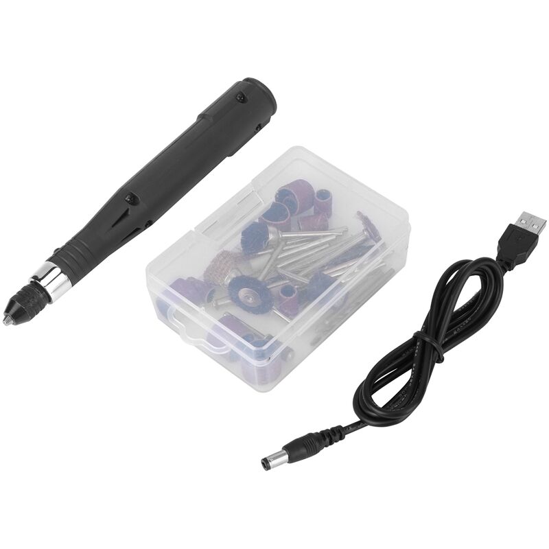 Petite perceuse sans fil Dremel USB, 30W, 3 vitesses, mini