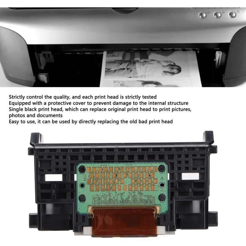 Tête D'Impression Couleur De Rechange Pour Imprimantes Canon MG5220, MG5320, IP4820, MX885... - Compatible Avec Plusieurs Modèles - 5