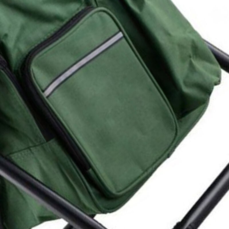 Costway Chaises de camping pliantes portatives avec porte-gobelet  refroidisseur extérieur turquoise