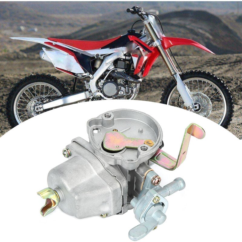 EJ.Life 13mm Carburateur Carb Moto Conversion pour 47cc 49cc Mini Moto  Moteur Poche Dirt Bike Pièces ATV Quad