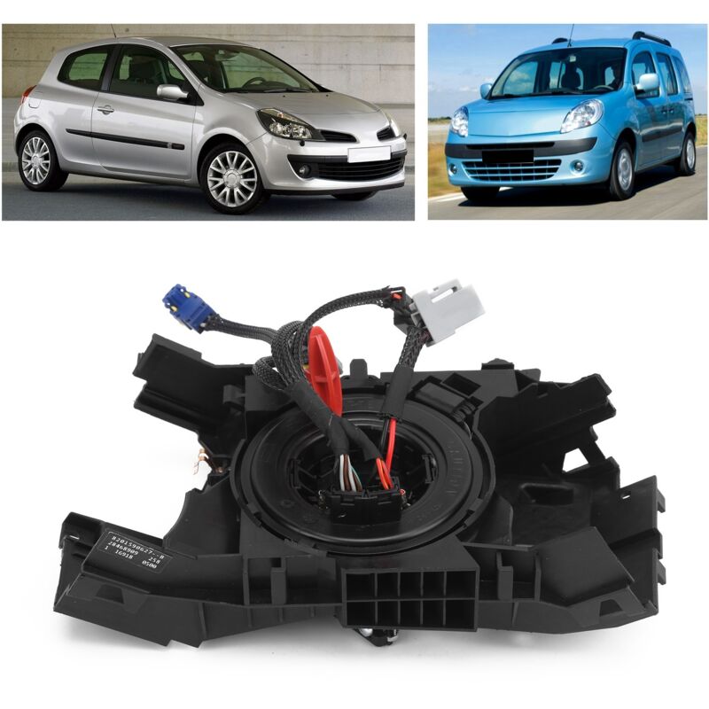 Contacteur Tournant Ressort Pr&eacute;vu Pour Renault Clio III 2005 &agrave; 2012 - 8201590627