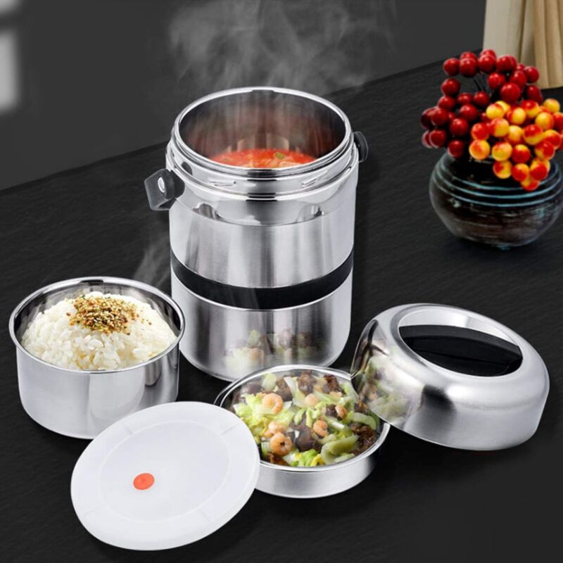 Récipient Isotherme 650ml Robin Goods Acier Inoxydable - Boîte Alimentaire Anti-Fuite Chaud Froid