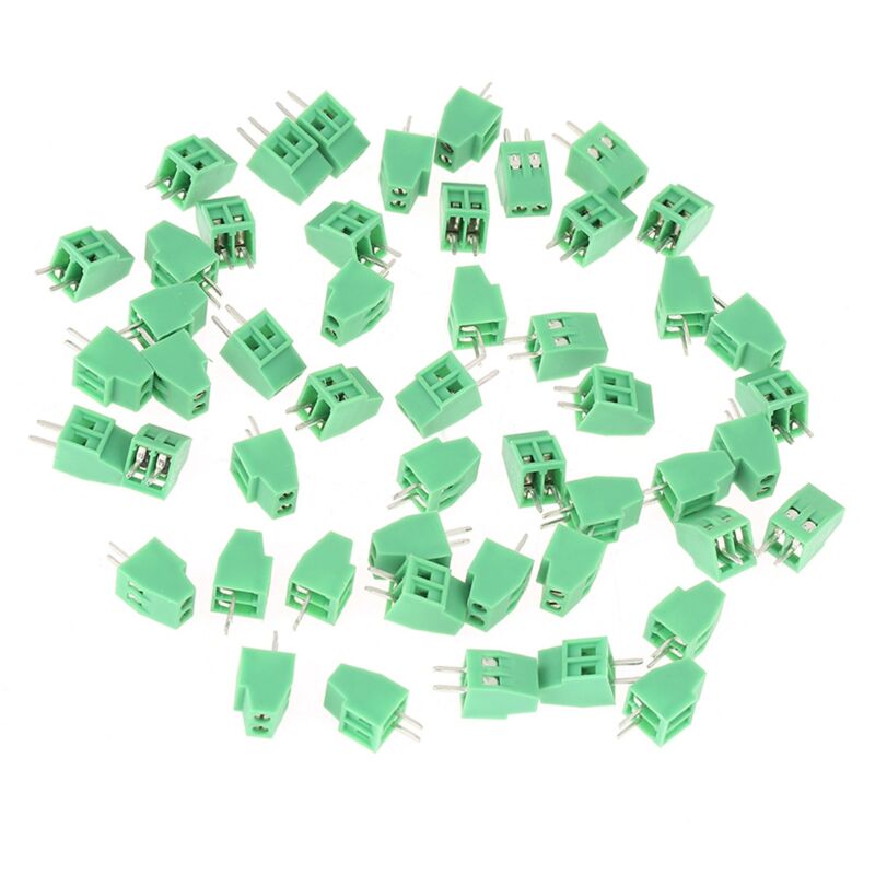 Connecteur De Bornier Pcb À Vis 2p 3p 4p, Connecteur Bleu Vert, Broche