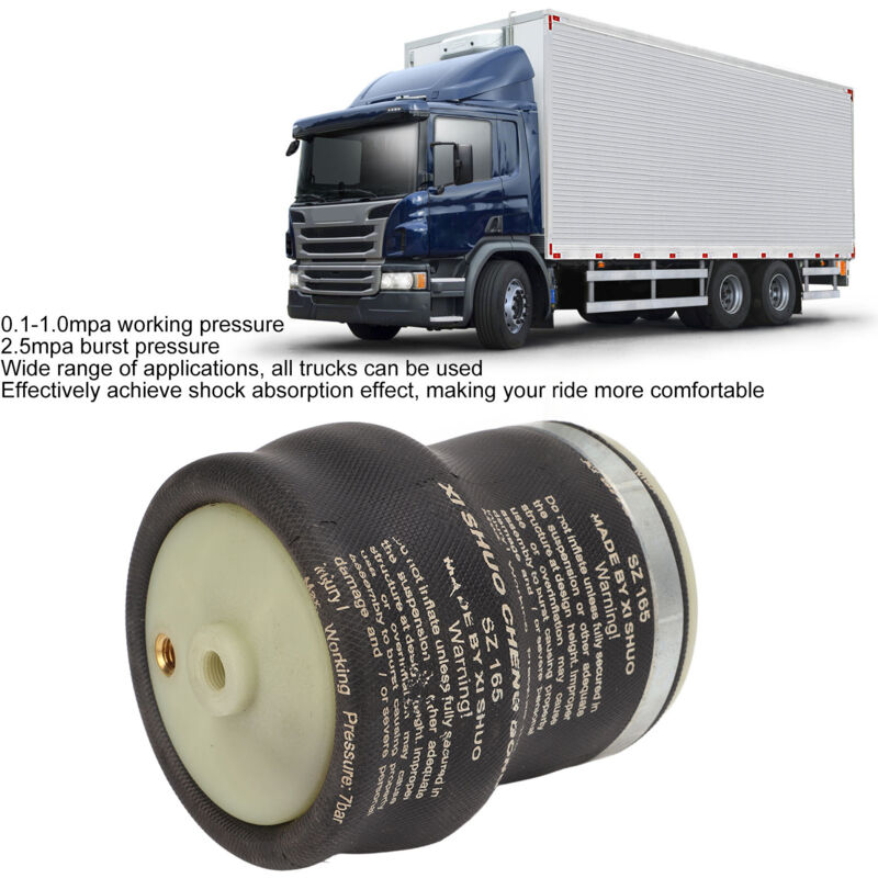Sac De Suspension à Air Pneumatique Pour Camions - Ressort Pneumatique 0.1-1.0mpa Caoutchouc Métal Diamètre 120mm