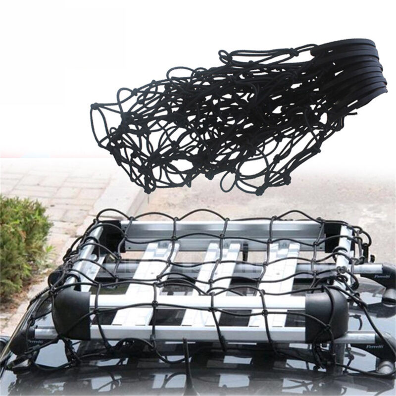 The Lord Of The Tools Filet De Rangement En Maille Extensible Pour Coffre De Voiture - Noir