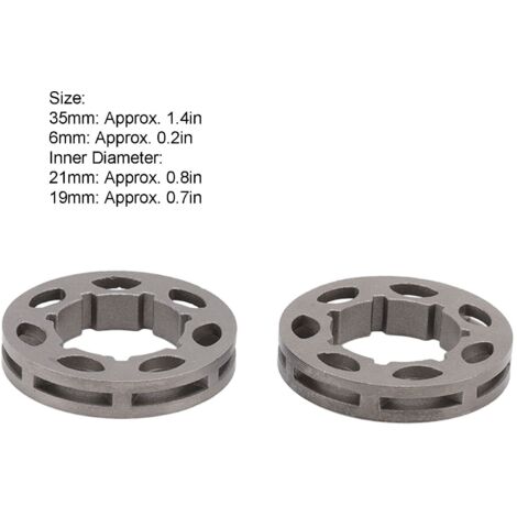 Lot De 3 Pignons De Tronçonneuse 3/8" 7Dents - Compatible Stihl MS361, MS440, Husqvarna 362, 365 | Pièce Rechange 68210