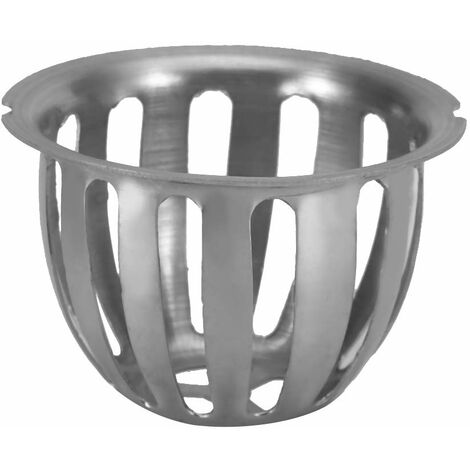Crépine Filtre Gouttière Acier Inox 304 - 96mm Protection Feuilles Et Débris