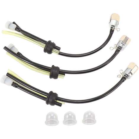 Ej.Life – Kit de ligne de carburant pour tondeuses Echo SRM-2100 GT225 GT225i PAS225 PE225 PPF225 SHC225 – Matériaux résistants au vieillissement – Débit amélioré (1/5)