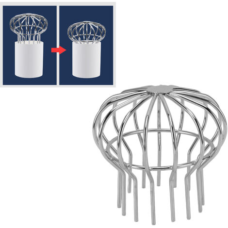 Grille De Siphon De Sol En Acier Inoxydable | Rond, Diamètres 40mm à 110mm, Anti-blocage, Pour Balcon, Terrasse, Salle De Bain