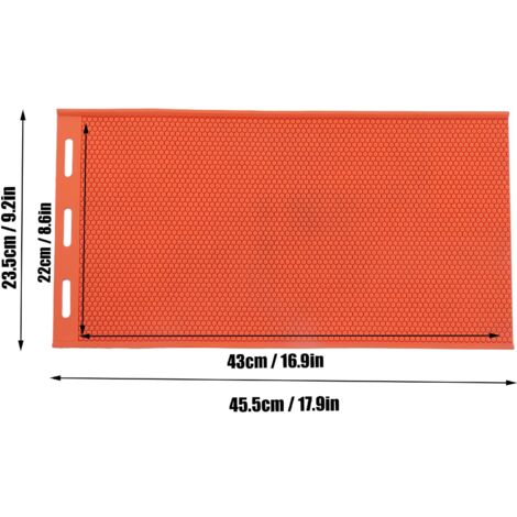 Moules En Silicone Pour Plaques De Cire D'abeille - Lot De 2, 5.4mm D'épaisseur, 44x28 Cm - Apiculture