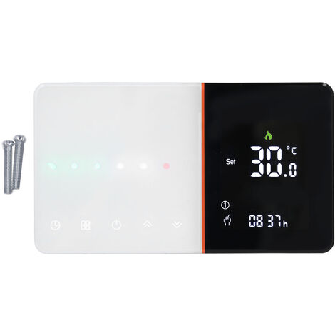 Ej Life Thermostat Intelligent Barre Coulissante Synchronisation Programmable N Gatif Lcd Wifi