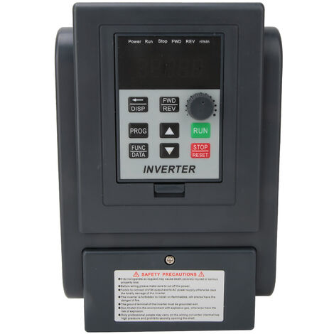 Ej.Life – Convertisseur de tension monophasé 220VAC à triphasé 380VAC – Puissance 2,2 kW – Courant nominal 12A – Fréquence de sortie 400Hz