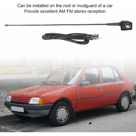 206 106 306 Base d'antenne de toit de voiture pour Peugeot Citroen