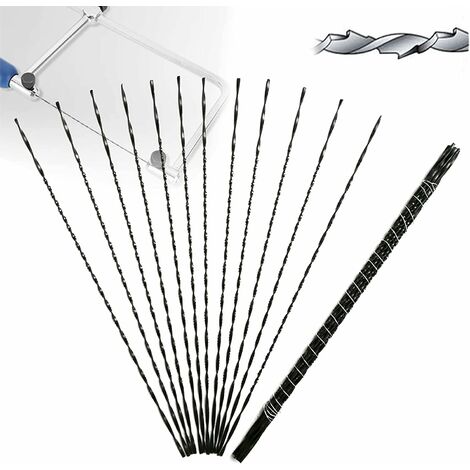 Ej.Life 12 pièces Lames de Scie à Chantourner avec Dents en Spirale pour Scie de Coupe en Bois Métal (7)