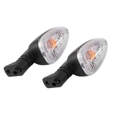 Jeffergarden Paire de clignotants moto clignotants pour BMW F800 Transparent (1/7)