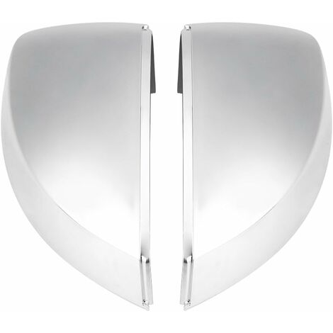 Ej.Life Paire de Capuchons de Protection Coque de Rétroviseur Chrome Mat pour Audi A3 S3 8V 13-18