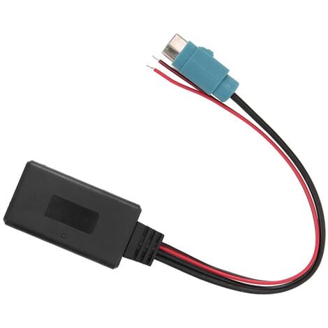 Ej.Life Module Bluetooth de voiture cble AUXIN adaptateur Audio sans fil  remplacement pour Alpine IDAX001