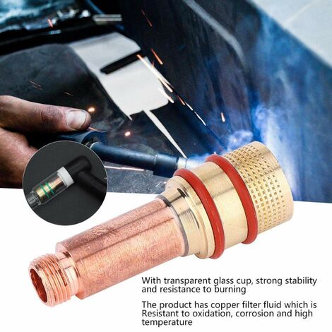 Zerone Coupe En Verre De Torche De Soudage Tig 11 Pièces Accessoires De