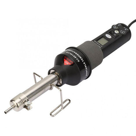 Ej.Life Pistolet À Air Chaud Decapeur Thermique 8018Lcd 220V 450W Pistolet À Air Chaud Électronique Ajustable Pistolet Thermique Pistolet À Air Chaud Électrique Décapeur Thermique Pistolet À Air Chaud