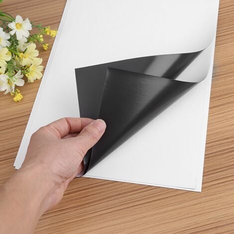Lot de 100 feuilles de papier autocollant transparent imprimable pour  imprimante à jet d'encre - 21,6 x 27,9 cm - Imperméable - Pour imprimante à  jet