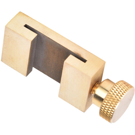 EJ.LIFE Outil de Scribe en bois, Repère de Marquage en Laiton Règle Outil de Mesure de Charpentier Règle en Acier Jauge de Positionnement