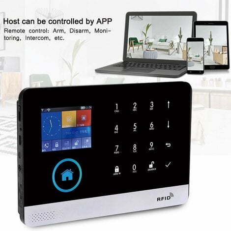 Ej Life Alarme Maison Sans Fil Intelligent Mhz Gsm Gprs Wi Fi