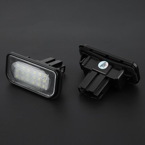 Eclairage LED Lumière Plaque Immatriculation Pour Mercedes-Benz Classe C  W203