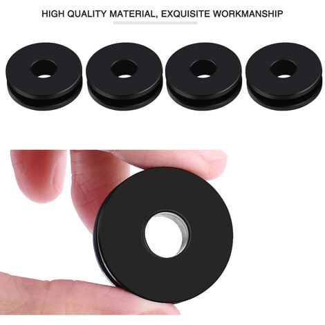 4 Illets De Bague De Pare-brise Amovibles Pour Road King Heritage Softail 88620249