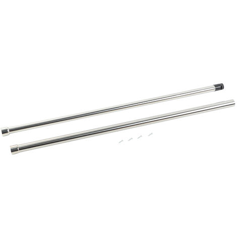 Ej.Life Liineparalle 58-98 cm en Acier Inoxydable Extensible Télescopique Tringle Rail Vêtements