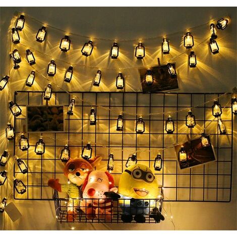 Guirlande lumineuse mini LED à piles - 20 LED - 315 cm - Guirlande
