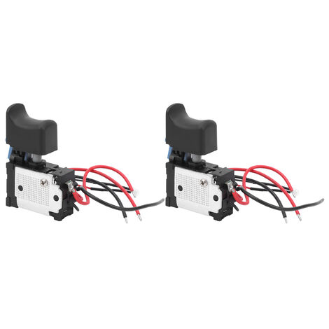 Ej.Life DC 7.2 V - 24 V Interrupteur Fermeture à Gâchette pour Perceuse Polisseuse Hammer Electrique, Interrupteur de Perceuse Électrique sans Fil et à Batterie au Lithium (1/5)