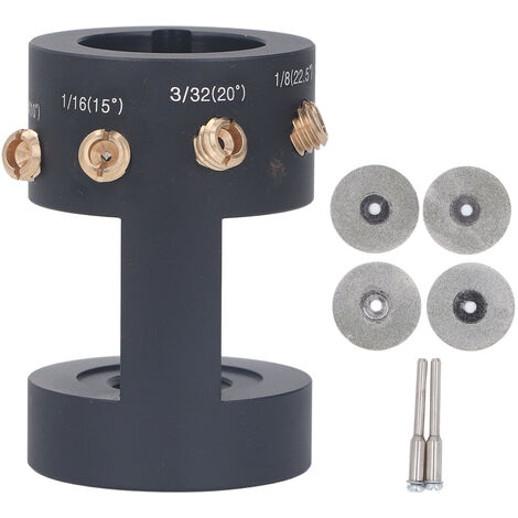 Tête d'affûtage pour électrode tungstène - Meuleuse précise pour soudure TIG - Alliage aluminium durable (1/5)