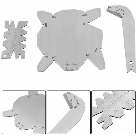 Jauge D'affûtage De Foret, Jauge D'angle De Foret En Acier Inoxydable
