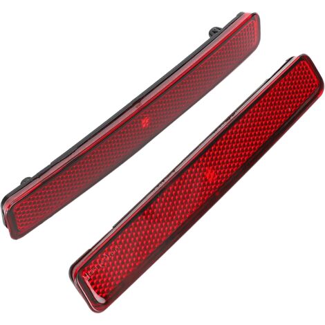 Lot De 2 Réflecteurs Arrière Pour VW Transporter T6 (à Partir De 2015) - Référence 7E0945106E - Plastique ABS Rouge - 11
