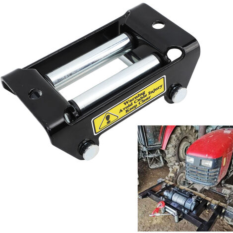 Ej.Life Guide-Câble Treuil VTT Acier - Support 2000 lb - Pour Treuils Manuels & Durables (1/5)