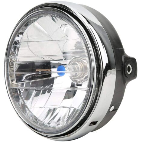 Ej.Life phare avant de moto, phare avant de moto rétro phare avant adapté pour CB400/Hornet 250/VTEC(Lentille claire) (1/4)