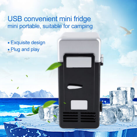 Ej.Life Mini réfrigérateur USB refroidisseur/réchauffeur boisson Bebe minibar réfrigérateur , Mini Réfrigérateur De Voiture, Frigo De Camping