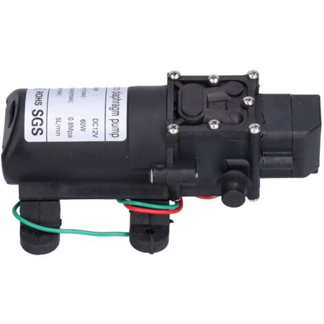Pompe à Membrane Haute Pression 220V - Débit 5,5 L/min - Pression Max 160 PSI - Auto-amorçage 0,5-1 M