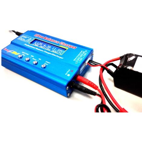 Chargeur Lipo Professionnel 80W 6A Balance RC - Compatible LiPo Li-Ion NiMH 1-6S