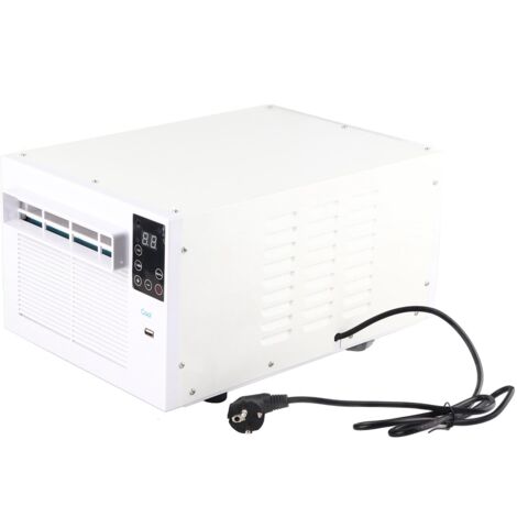 Ej.Life – Climatiseur mobile silencieux 280W – Refroidissement 16-30 ℃ – Télécommande tactile – Faible consommation – Idéal pour petits espaces