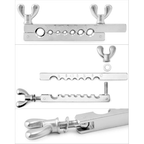 Maizoon Kit Outils Évasement 9 Pièces - Double Évasement Pour Lignes Frein Cuivre, Aluminium Et Laiton Avec Étui