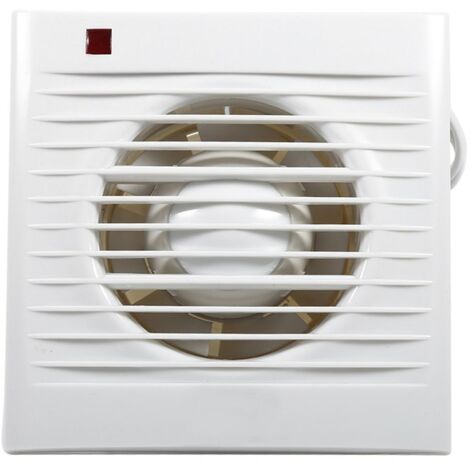 Ej.Life Ventilateur d'extraction de salle de bain, ventilateur d'extraction de mur silencieux, extracteur de ventilation pour cuisine et salle de bain (4") A (1/5)