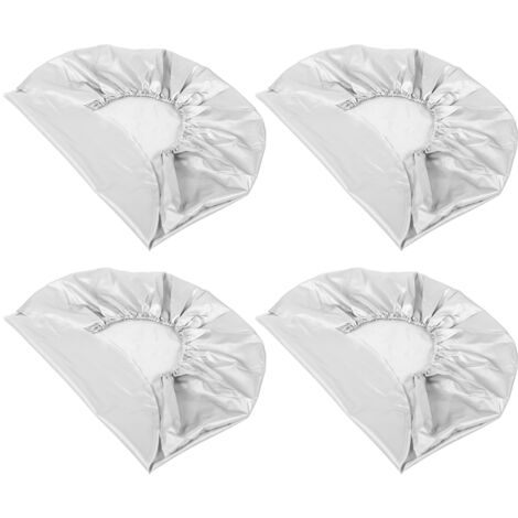 Rosvola Housse De Roue,Housse de Pneu de Voiture,Lot de 4 Housses de Protection étanche et Anti-poussière Housse de Roue pour Voiture, Jeep, Camion, SUV, Camping-Car, RV,27-29 Pouces