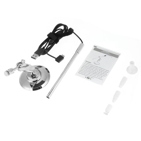 Microscope 200X 8-LED Loupe de Caméra 720P Microscope USB/Micro USB pour Ordinateur/Téléphone Portable (1/5)